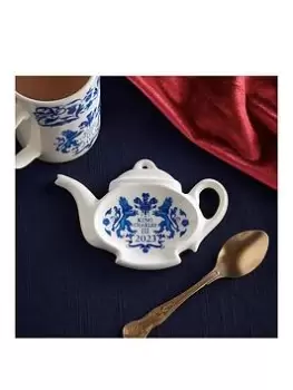 image of Spode King'S Coronation Teabag Tidy