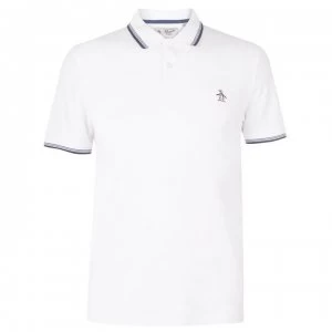 image of Original Penguin Original Penguin Pete Polo Shirt - White 118