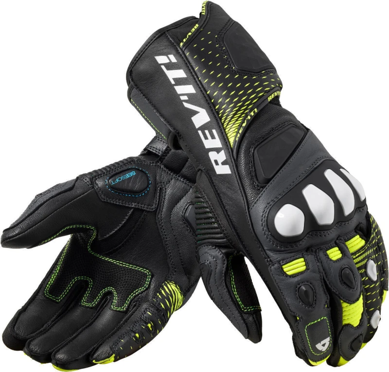 Image of Revit Control Motorcycle Gloves, black, Size XS for Men