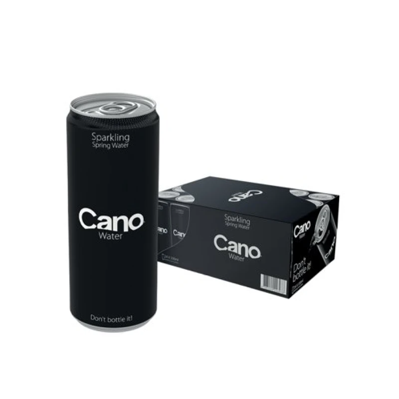 Image of CanO Water Cano Sparkling Water Can 330ml (Pack of 24) 761223 761223