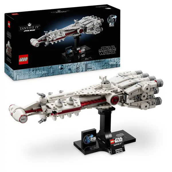 Image of LEGO Star Wars Tantive IV Model Vehicle Set for Adults 75376