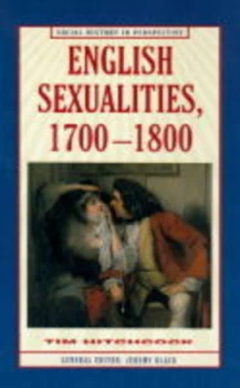 Image of English Sexualities 1700-1800. Paperback