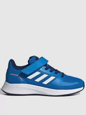 Image of Adidas Kids Runfalcon 2.0, Blue/White, Size 1