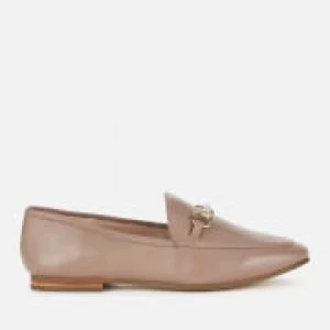 Image of Dune Womens Guiltt 2 Leather Loafers - Taupe - UK 7