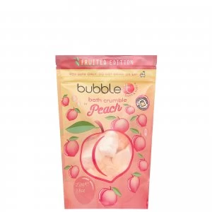 image of Bubble T Bath Crumble - Peach 250g