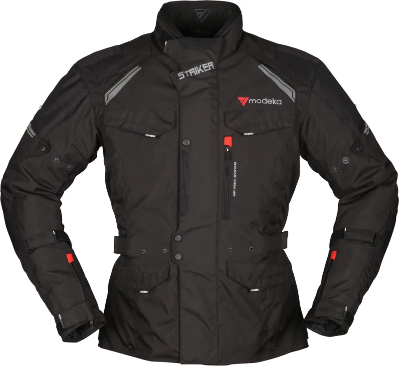 Image of Modeka Jacket Striker II Jacket Black Size 6XL
