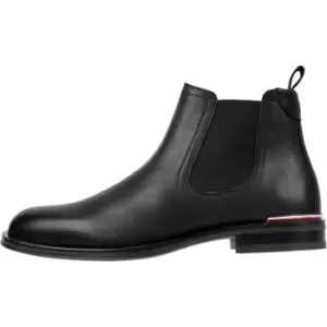 Image of Tommy Hilfiger Core Rwb Hilfiger Lth Chelsea - Black