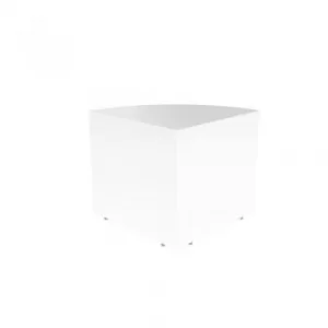 Image of Jemini Reception Modular Corner Desk Unit White RCMCBWH
