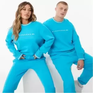 Image of Slazenger ft. Aitch Crew Sweater - Blue