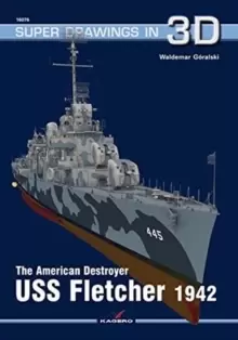 Image of The American Destroyer USS Fletcher 1942