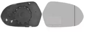 Image of VAN WEZEL Wing Mirror Glass AUDI 0342838 4G0857536B