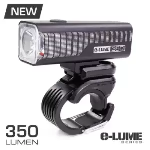 image of Serfas 350 E-Lume, Front Light, Aluminium Body - Black