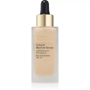 image of Estee Lauder Futurist SkinTint Serum FoundationWith Botanical Oil Infusion SPF 20 nourishing foundation SPF 20 shade 0N1 Alabaster 30ml