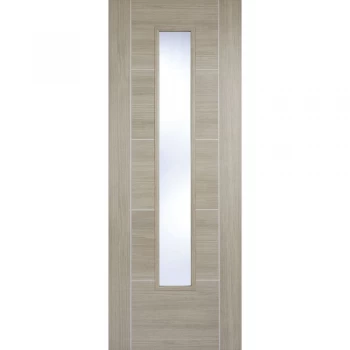 Image of LPD Vancouver Fully Finished Light Grey 1 Light Glazed Internal Door - 1981mm x 762mm (78 inch x 30 inch)