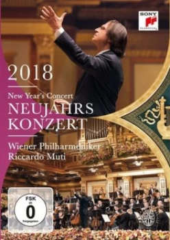 image of New Years Concert 2018 - Wiener Philharmoniker Muti - DVD