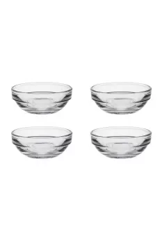 Image of Set of 4 Lys Round Stacking Bowl 6cm