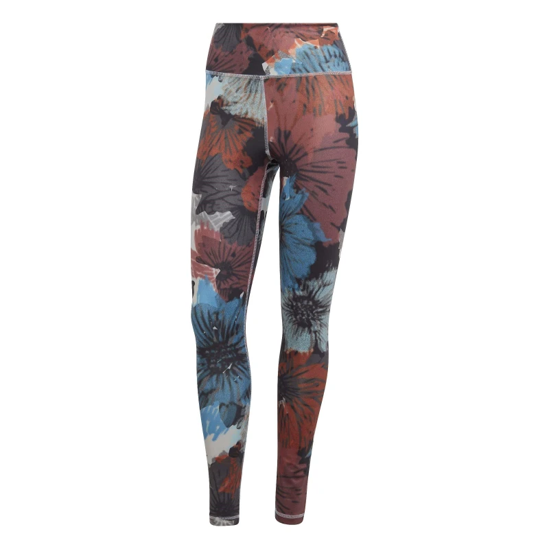 Image of adidas Training Essentials Printed Gym Legging Womens - Multi Multi 2XS