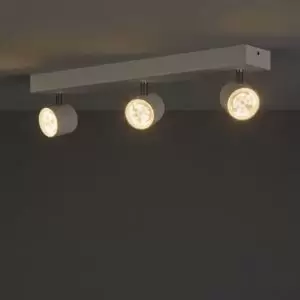 Image of Philips White Mains-Powered 3 Lamp Spotlight