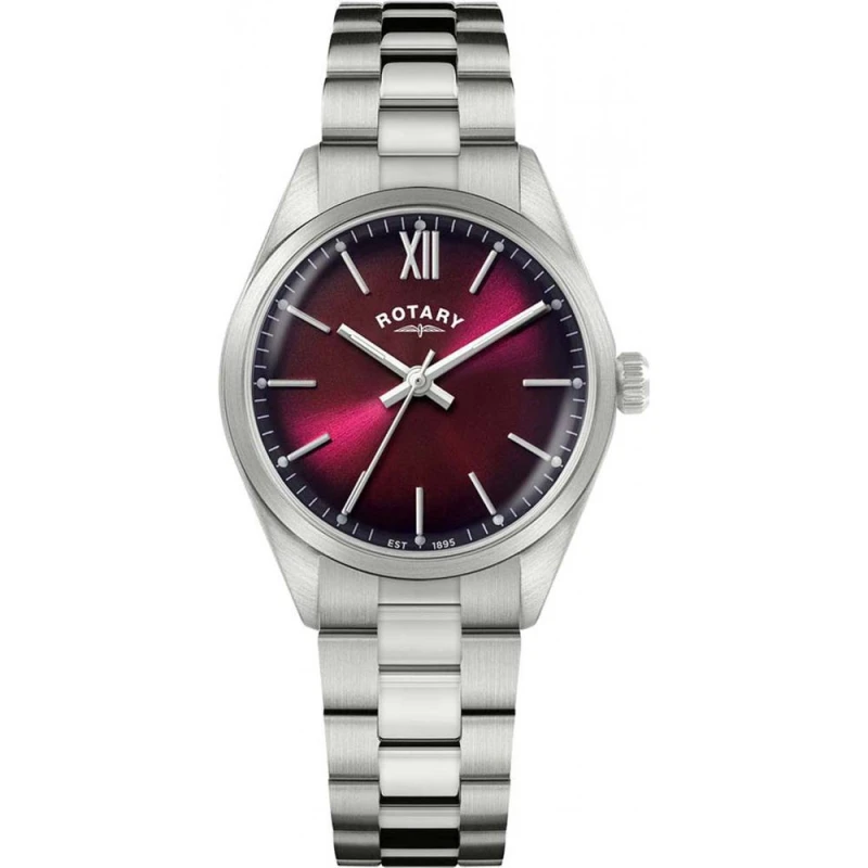 Image of Rotary Womens RLB10005-17 Heritage 32mm Quartz Watch in Silver Silver Female One Size