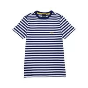 Image of Barbour Boys' Louie T-Shirt - Inky Blue - L (10-11 Years)