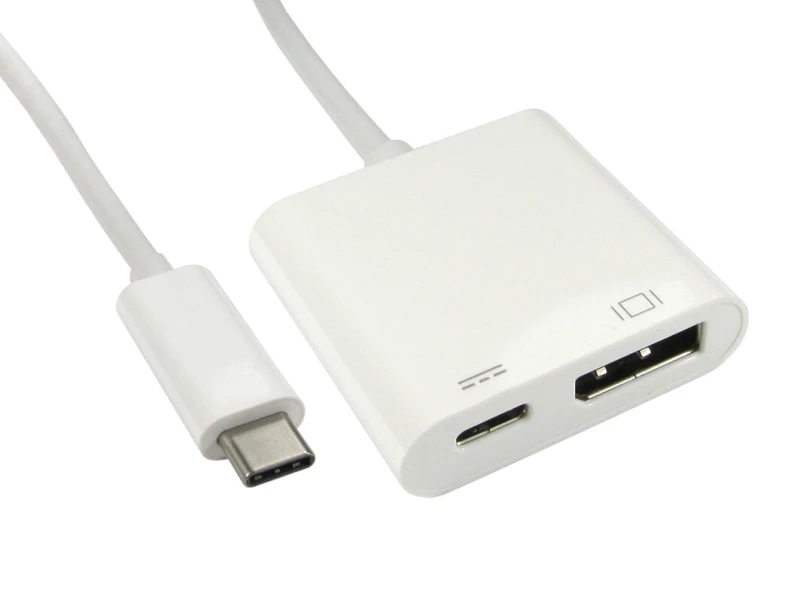Image of CCL Choice (0.15m) Leaded USB Type-C to DisplayPort Adapter with PD