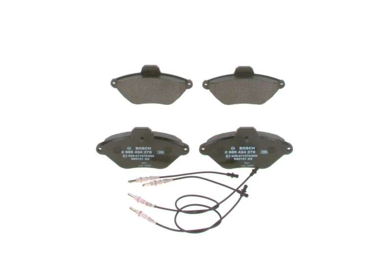 Image of Brake pad set Bosch 0 986 424 278