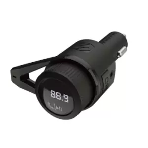 Image of Scosche Bluetooth Hands-Free Car Kit with Digital FM Transmitter, black