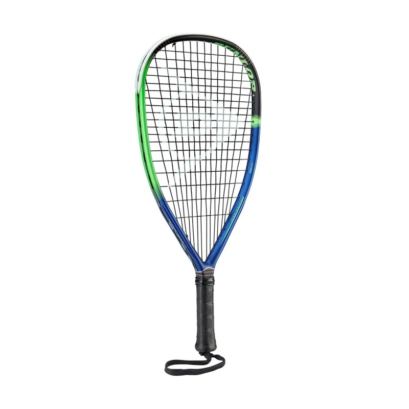 Image of Dunlop Hyperfibre Evolution Blue/Green unisex One Size