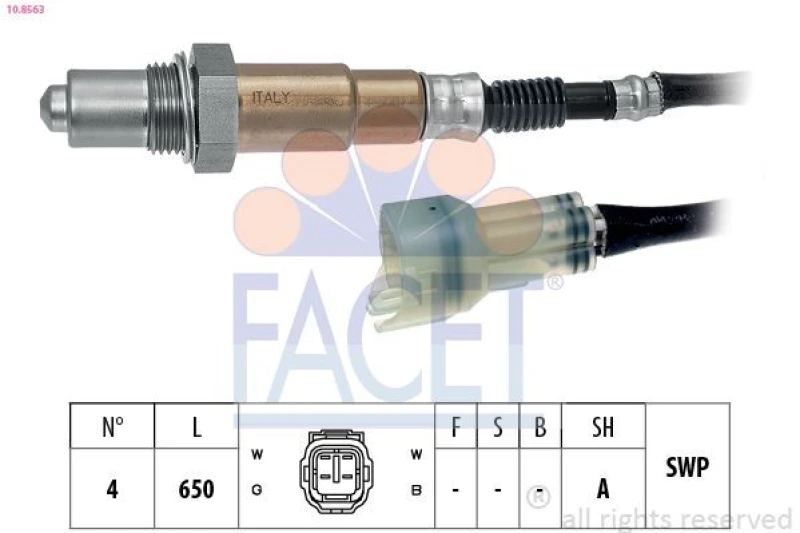 Image of FACET Lambda sensor FACET 10.8563