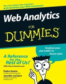 Image of Web Analytics for Dummies by Pedro Sostre Paperback