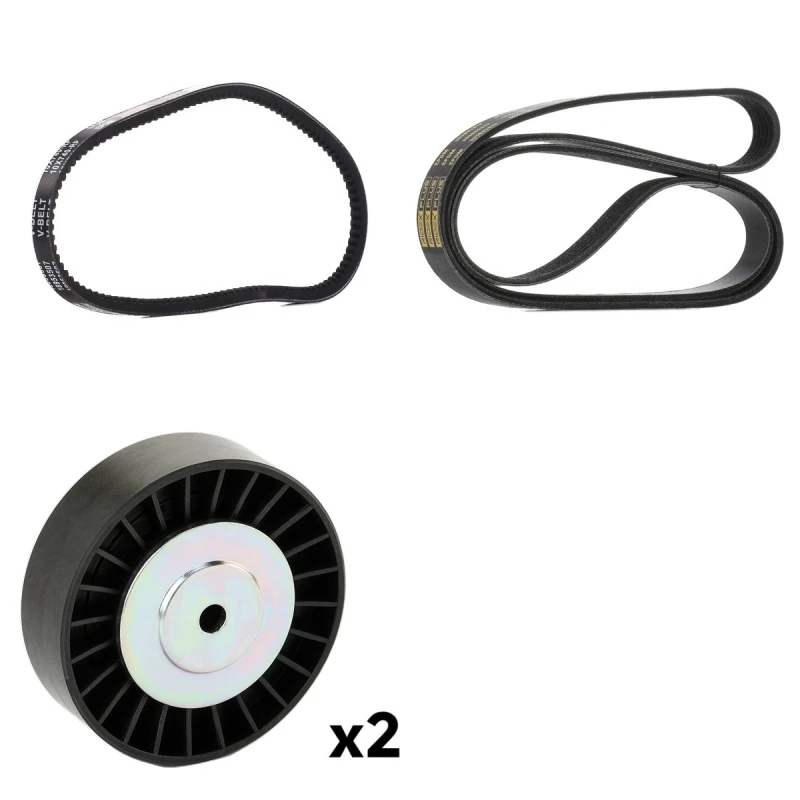 Image of RIDEX PLUS 542R0870P V-ribbed belt set V-Ribbed Belt Set (542)