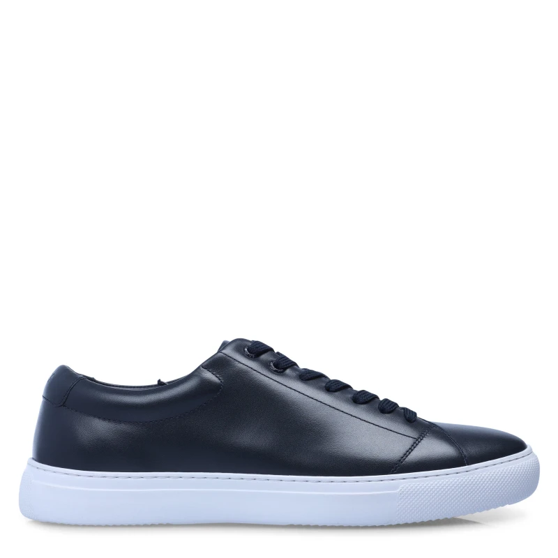 Image of Boss Mens Enlight Tenn Low-Top Trainers Dark Blue male 6 (40)