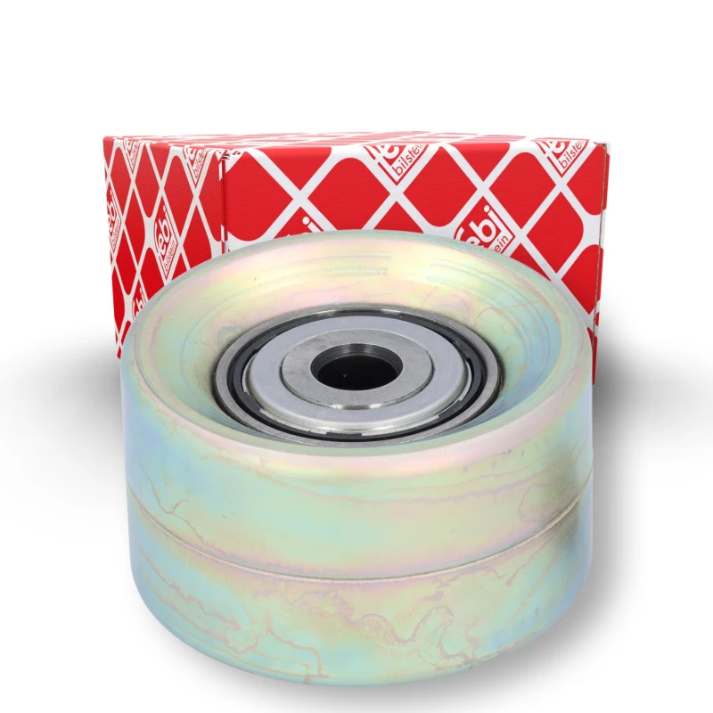 Image of Deflection / guide pulley, V-ribbed belt FEBI BILSTEIN 182536