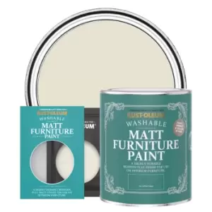 image of Rust-Oleum Matt Furniture & Trim Paint - OYSTER - 750ml