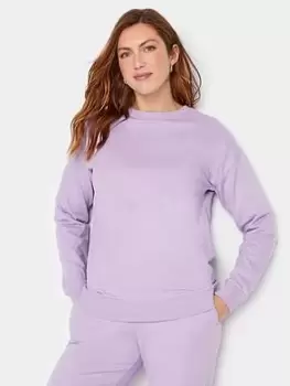Image of Long Tall Sally Lilac Sweatshirt, Purple, Size 22-24, Women