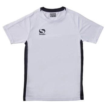 Image of Sondico Fundamental Polo T Shirt Junior Boys - White