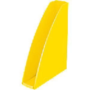 Image of Leitz Magazine File WOW Yellow 7.5 x 25.8 x 31.2 cm