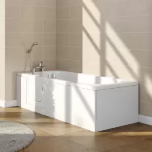 image of Columbia Left Hand Walk In Bath - 1700 x 700mm