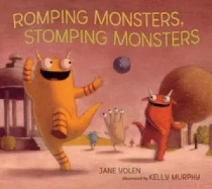Image of romping monsters stomping monsters