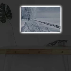 Image of 4570DHDACT-117 Multicolor Decorative LED Lighted Canvas Painting