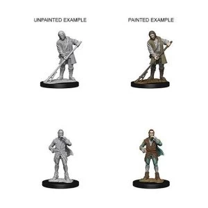 Image of Pathfinder Deep Cuts Unpainted Miniatures (W4) Towns People (Farmer/Aristocrat)