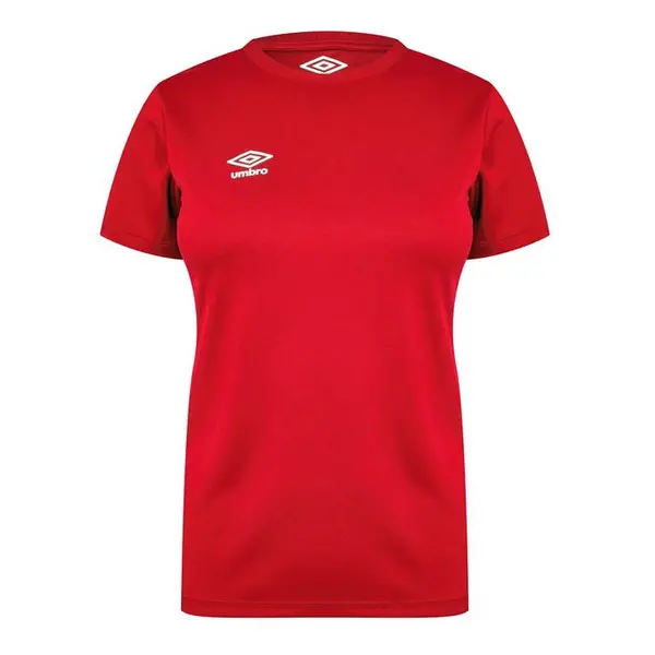 Image of Umbro T-Shirt Womens - Red 8