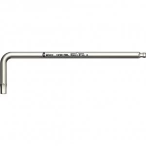 Image of Wera Stainless Steel Ball End Hexagon Allen Key Metric 1.5mm