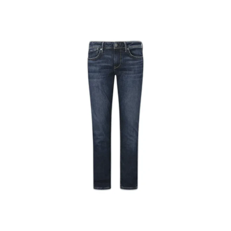 Image of Pepe Jeans Hatch Slim Stretch Jeans Dark Blue Cotton W28 L34