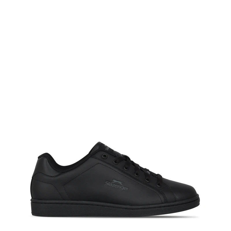 Image of Slazenger Ash Lace Trainers Mens Black/Charcoal male 7 (41)