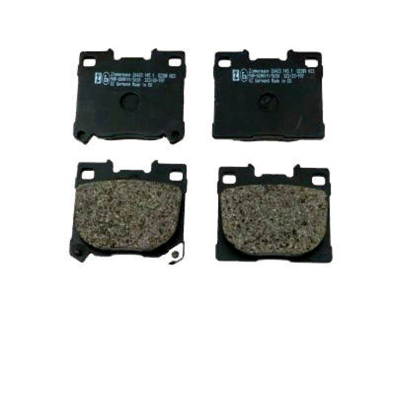 Image of ZIMMERMANN 26423.145.1 Brake pad set Rear Axle, with acoustic wear warning, Photo corresponds to scope of supply Brake Pad Set,disc brake (402)