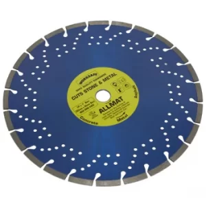 image of Worksafe WDPA350/25 Platinum Allmat Diamond Blade Ø350 x 25mm