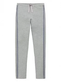 image of Barbour International Girls Side Stripe Track Pants - Grey