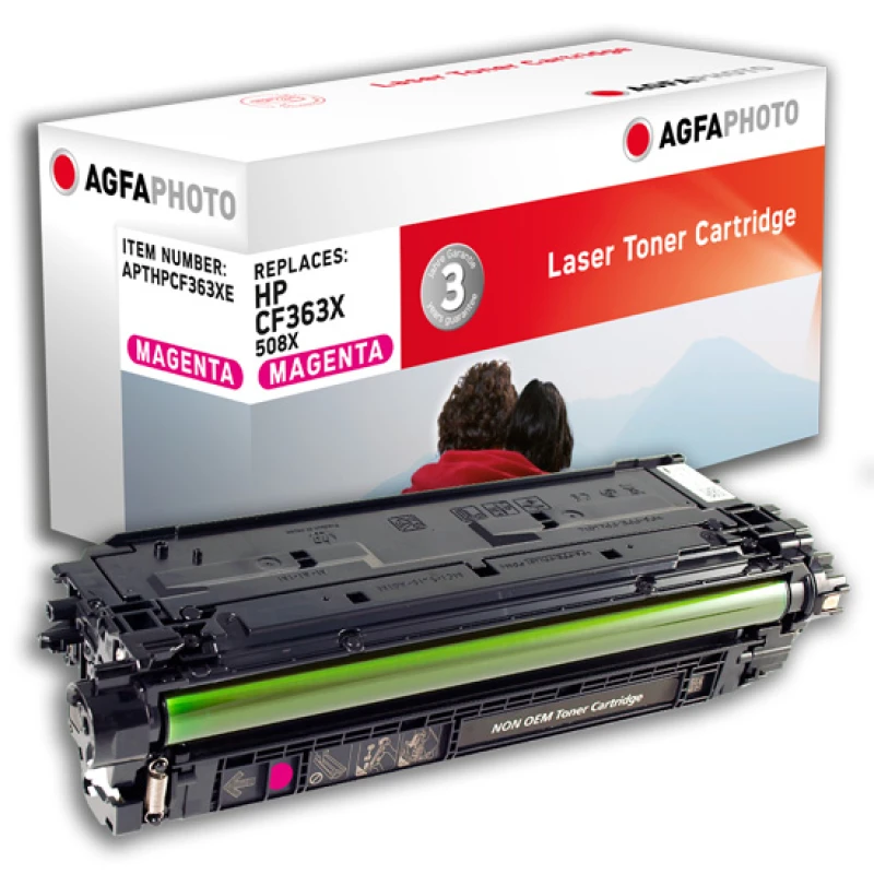 Image of AgfaPhoto APTHPCF363XE toner cartridge Magenta