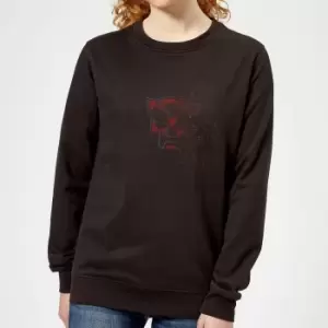 Image of Transformers Autobot Fade Womens Sweatshirt - Black - M - Black